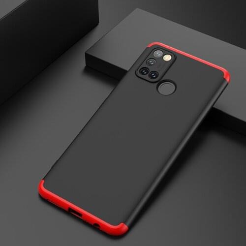 For OPPO Realme C17 7i case 3 IN 1 360 Full Protection Shockprrof Matte Cover For OPPO Realme C17 Realme7i C 17 RMX2101 RMX2103