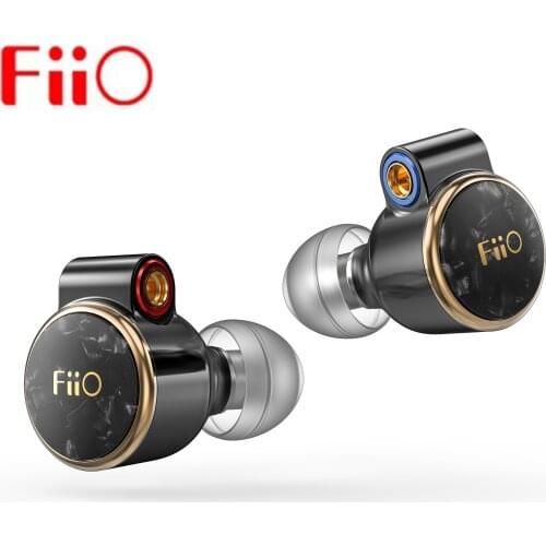 FiiO FD3 FD3 Pro 1DD HiFi Audio In-ear Earphone Monitor Earplugs IEM 12mm DLC Wired Hi-Res Detachable MMCX Cable without Mic