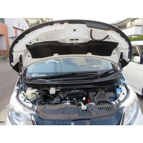 For Honda Stepwgn (RP) 2015-2020 Front Hood Bonnet Modify Gas Struts Shock Carbon Fiber Spring Damper Lift Supports Absorber