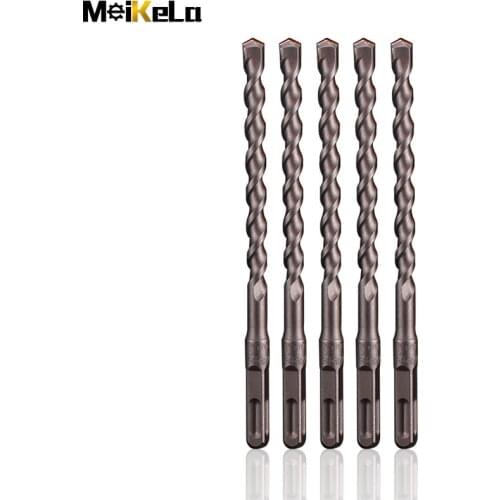 MeiKeLa 18/20/22Twist hammer spiral rotating carbide masonry wall power tool impact drill bit