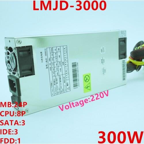 New PSU For Lingmaojingdian Standard 1U 300W Power Supply LMJD-30001U