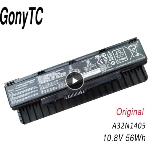 10.8V 56WH A32N1405 Originall Battery For ASUS For Rog N551 N751 N751JK G551 G771 G771JK GL551 GL551JK GL551JM G551J G551JK