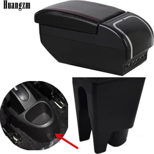 For Toyota aygo bj armrest box USB