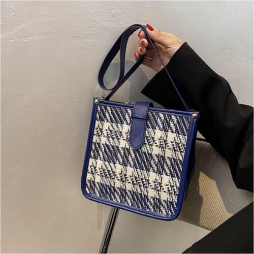 Women Shoulder Bag Female Woolen Cloth Cross Body Bags 2021 New Ladies Sports Sac Purse Square Mobile Phone Bag Bolsos Mujer