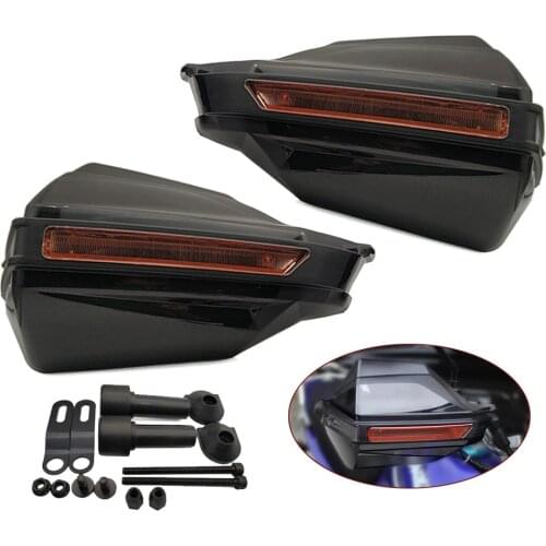 Hot 1Pair Universal Motorcycle Hand Guard Shield Windproof Motocros Protector For Honda VTX1300 vtx 1300 VF750 VFR750 VFR800