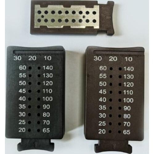 1Pc Gutta-Percha Tip Cutter Dentist Tools Gutta-Percha Measuring Ruler