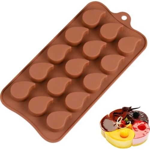 1 PCS New Silicone Chocolate Mold 29 Shapes Chocolate Baking Tools Non-stick Silicone Cake Jelly And Candy 3D Mold DIY Best