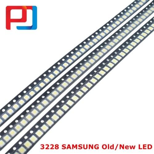 2000pcs FOR SAMSUNG 2828 LED Backlight TT321A 1.5W-3W with zener 3228 2828 Cool white LCD Backlight for TV TV Application