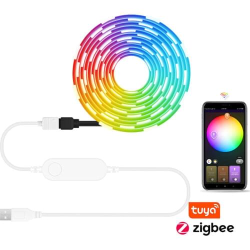 DC 5V USB Led Strip RGBW RGBWW 50CM 1M 2M 3M 4M APP Bluetooth Control IR 40 Key Controller 5050 Flexible Led Tape TV Backlight