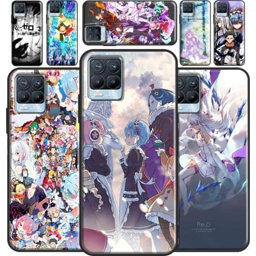 Anime Re Zero For OnePlus Nord 2 8T 9R 7 8 9 Pro Phone Case For Realme 8 Pro C3 C21 GT Neo Q3 6 7 Pro