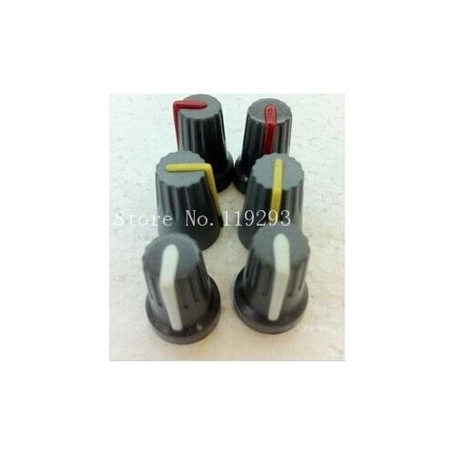 [BELLA]Color plastic knob potentiometer cap--100PCS/LOT