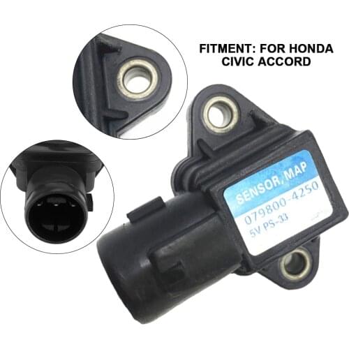 Air Intake Pressure Sensor MAP Sensor for Honda Civic Accord 079800-4250 37830-PAA-S00 079800-3000 37830-P0G-S00