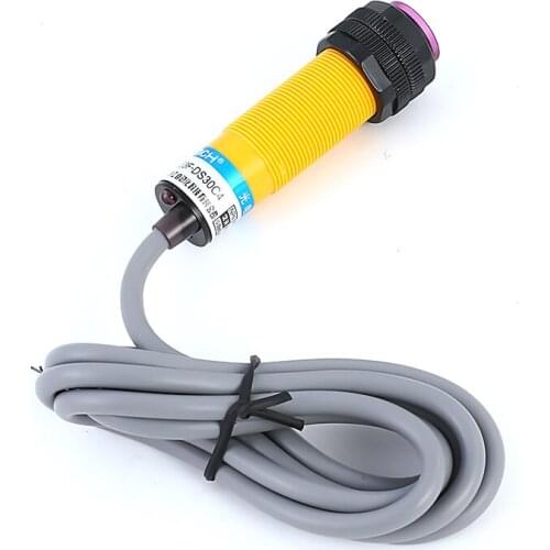 E3F-DS10P1 6-36VDC 10cm Sensor PNP NO 3 Wires Photoelectric Switch diffuse reflection