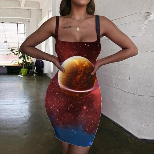 Giyu Brand Psychedelic Dresses Women Colorful Vestido Sexy Abstract Bodycon Dress Art Ladies Dresses Womens Clothing Club