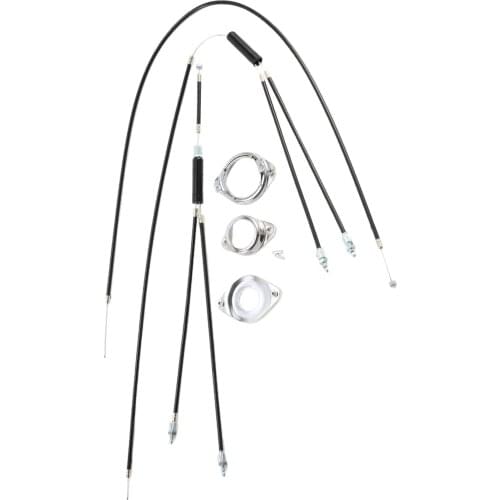 BMX Brake Cable Housing Set Gyro Detangling Component Rotor 1 '' 1-1 / 8 Stem Bike Motocross Sport Brake Cables