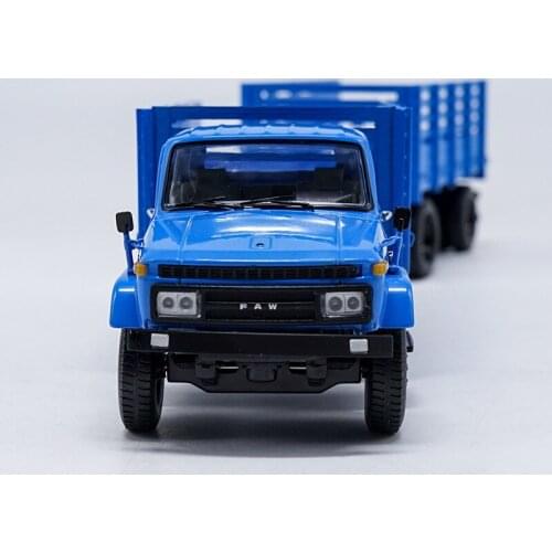Original Classic Diecast 1:50 Jiefang Ca141 Full Trailer Truck Models for Christmas Gift
