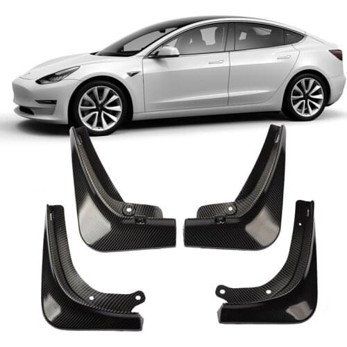 Fit for Tesla Model3 2016-2019 car fender carbon pattern version