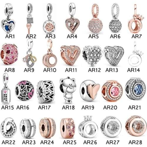 Charm Fit Original DIY Bracelet Pendant 100% 925 Sterling Silver Boys Girls Beads For Women Fashion Jewelry Gift