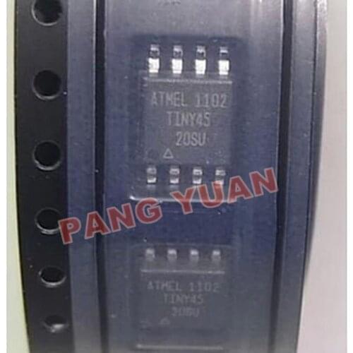 ONLY NEW UNUSED AND ORIGINAL PARTS 10pcs-20pcs/lot ATTINY45-20SU TINY45 SOP8 FREE SHIPPING