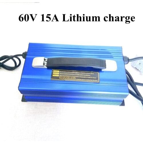 Smart Portable charger 60V 15Ah lithium batery charger output 67.2V Lithium battery 24V 36V 48V 72V Forklift electric scooter