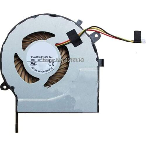 Laptop CPU Cooling Fan For Toshiba For Satellite L50-C L55-C L55-C5272 P50-C S55-C FN0575-S1033L2AL DC5V 0.5A 3pin new