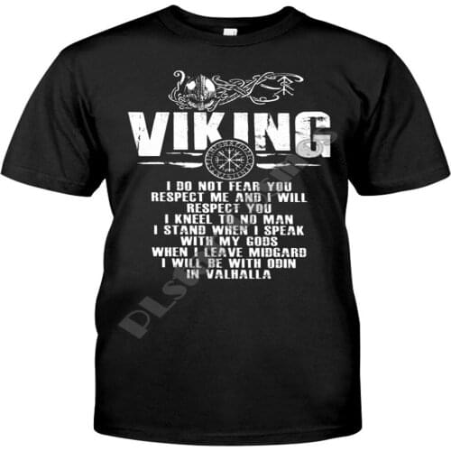 Viking Shirt I Will Be With Odin In Valhalla T-Shirt Summer cotton t shirts Women for Men Casual Tees Short Sleeve
