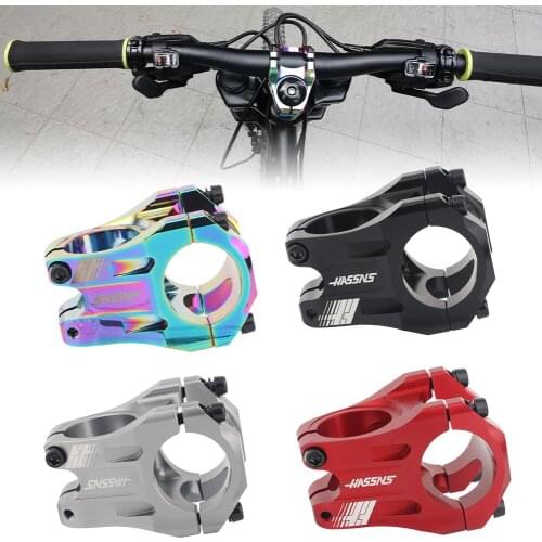 Bike Stem 31.8mm Handlebar Stem AM/DH/DJ/FR MTB Mountain 35mm Short Bike Stem Aluminum Alloy Bicycle Parts Accessories Shipping