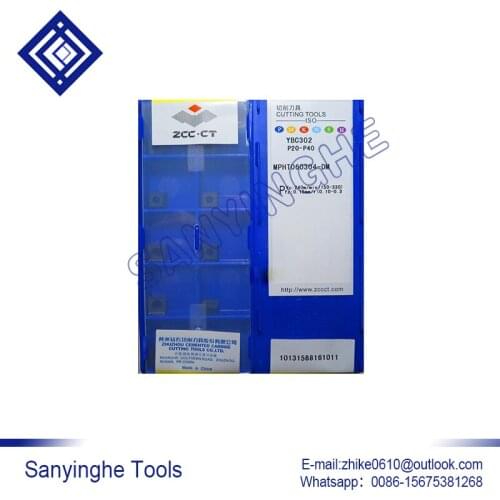 Free shipping high quality 10pcs/lots YBC302 MPHT060304-DM cnc carbide turning inserts