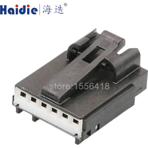 2sets 6pin auto wiring harness plug cable electric plug connector 31073-1010