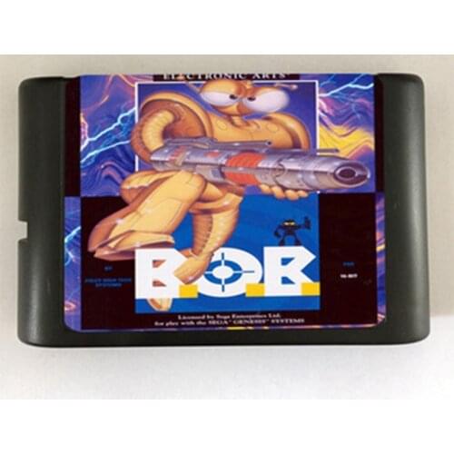 B.O.B. Game Cartridge Newest 16 bit Game Card For Sega Mega Drive / Genesis System