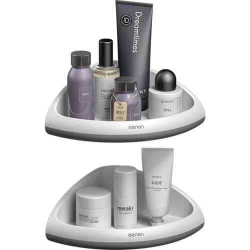 Toilet tripod bathroom kitchen free punching rack strong viscose seamless plastic storage rack