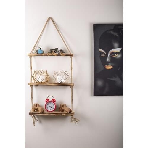 Plus Accessory Wooden Decorative Design Special Operation Small Size Wall Rack Bookshelf Wall Decor Flower bed