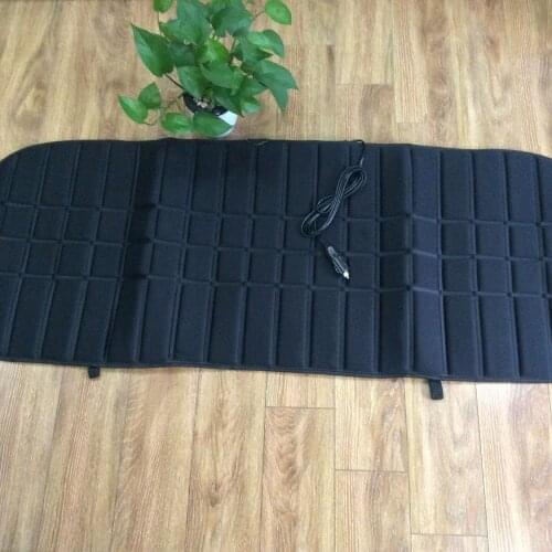 2seats installed Conjoined Seat heater back 12V car heater cover cushion electric heated seat Cigarette Plug seat heater cover