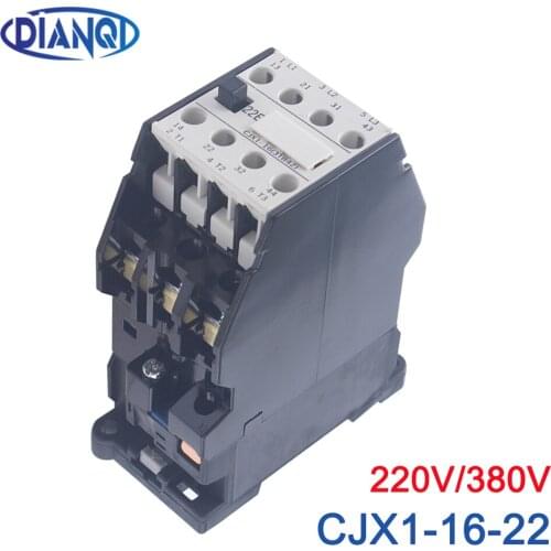 CJX1 3TB CJX1-16/22 3tb42-220v contactor ac 220V AC 16A 50HZ/60HZ