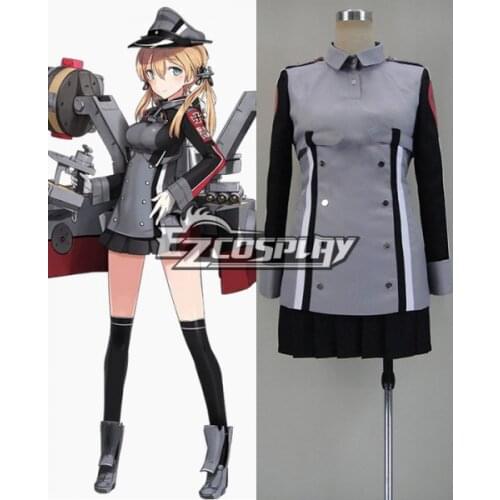 Kantai Collection KanColle Prinz Eugen Cosplay Costume E001