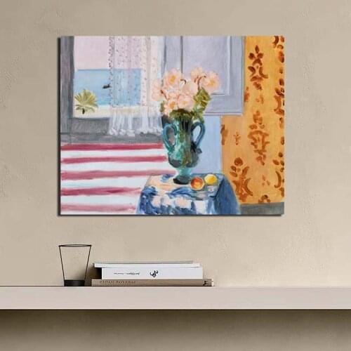 Henri Matisse Rooms With A View Canvas Painting Print Living Room Home Decoration Modern Wall Art Oil Painting Posters Pictures