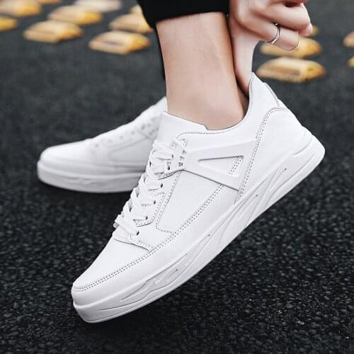 New Fall/Winter Men Casual Shoes Fashion New White Sneakers Men Shoes Comfort Chunky Sneakers Mens Shoes Trainers Joker simple