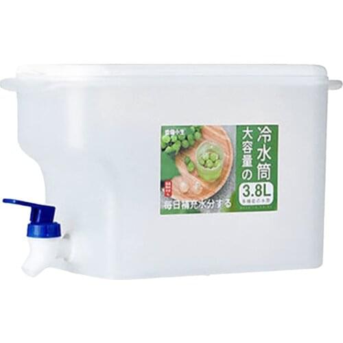 1 Gallon 3.5L Refrigerator Lemonade Jug Mix Drinks Water Jug for Hot Cold Lemonade Juice