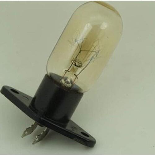 240V / 25W Microwave Oven Light Bulb Lamp With Base Vertical Right T170 Base
