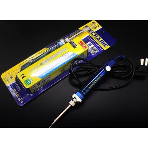 MECHANIC HK-808 Internal Heating Type Antistatic Adjustable Temperature Electricity Soldering Iron 60W Electric Welding Pen
