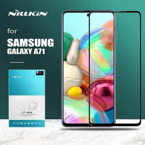 Nillkin for Samsung Galaxy A71 A51 Glass CP+ Max 3D Full Cover Tempered Glass Safety Screen Protector for Samsung Galaxy A51 A71