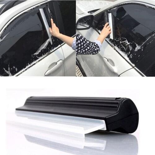 1 Pcs Soft Silicone Car Wash Wiper Automobiles Windshield Window Clean Wiper Cleaning Brush for Auto Exterior Accessories