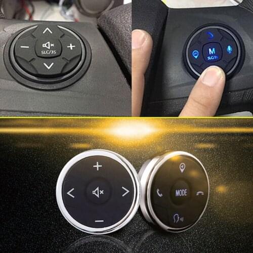 Universal Wireless Car Steering Wheel Controller 10 Key Music Dvd Gps Navigation Steering Wheel Radio Remote Control Buttons Bla