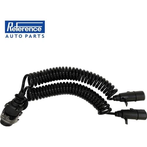 Truck Spare Parts Electrical Coil Replaces 15-7-7 Pin Trailer Plug Wiring Spring Cable Connector 21971559 With Spring Cable
