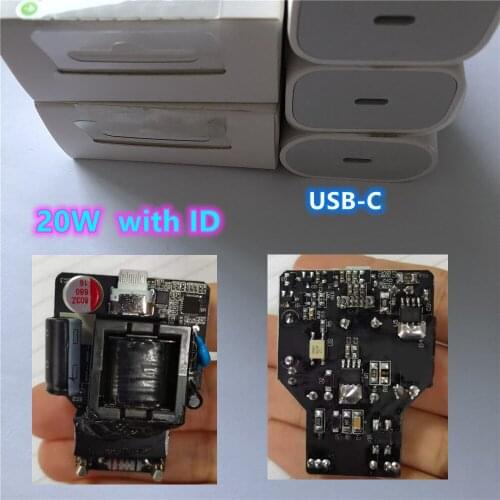 10pcs/lot OEM Quality With ID 20W USB Type C PD Fast Charger For 12 mini 11 Pro Max USB-C Quick Charger Adapter Home Universal