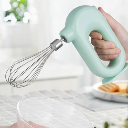 Wireless Portable Electric Food Mixer Hand Blender 4 Speeds High Power Dough Blender Egg Beater Baking Hand Mixer Kitchen Tools