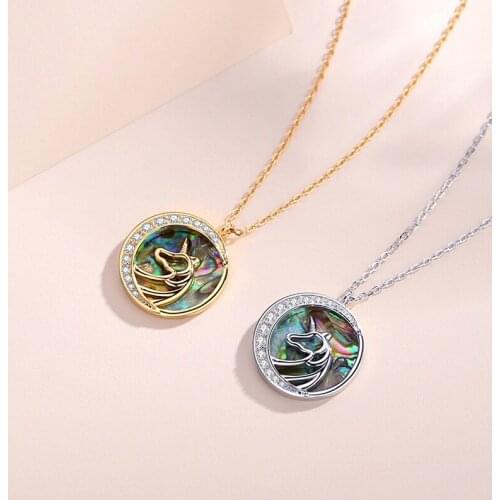 925 Sterling Silver Unicorn Necklace Pendant Bracelet Jewelry Set For Women Girlfriend Couple Lovers Aniversary Birthday Gifts