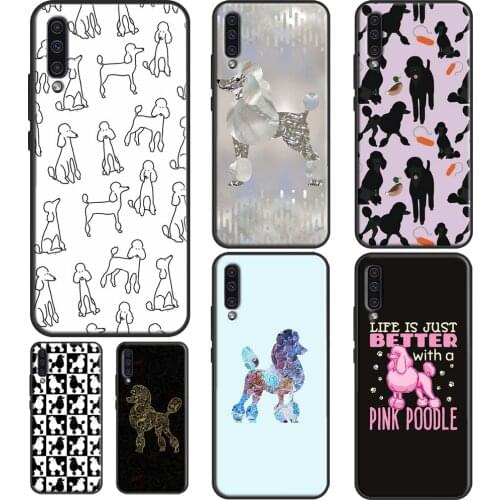 Poodle Dog Cartoon Phone Case For Samsung A12 A32 A42 A52 A72 A10 A20 A30 S A40 A50 A70 A31 A51 A71 A20e A21S