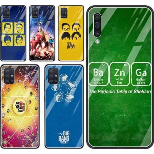 The Big Bang Theory Bazinga Shell For Samsung A91 A81 A52 A51 A41 A31 A21s EU A11 A10 Lite A01 Cover Case Glass Fundas Super