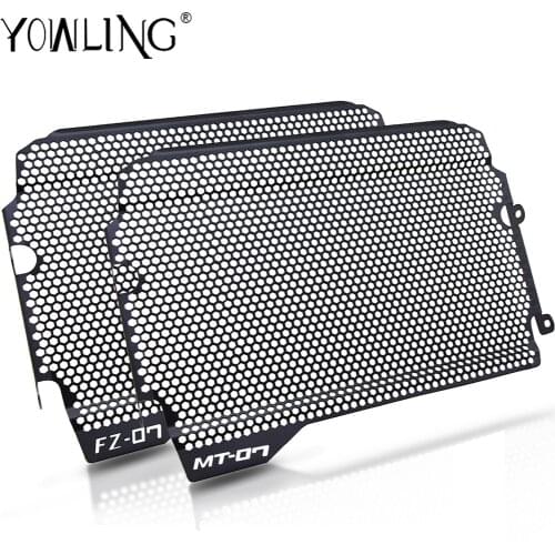 For Yamaha MT-07 FZ-07 MT07 MT 07 2018 2019 Motorcycle Accessories Radiator Side Guard Grill Grille Cover Protector